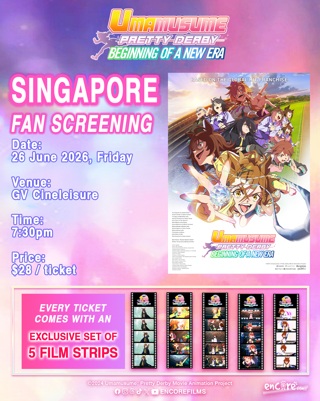 [SG Fan Screening] Umamusume: Pretty Derby – Beginning of a New Era